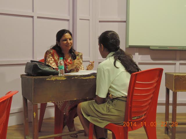 Individual Career Counselling Session at Saupins School, Chandigarh